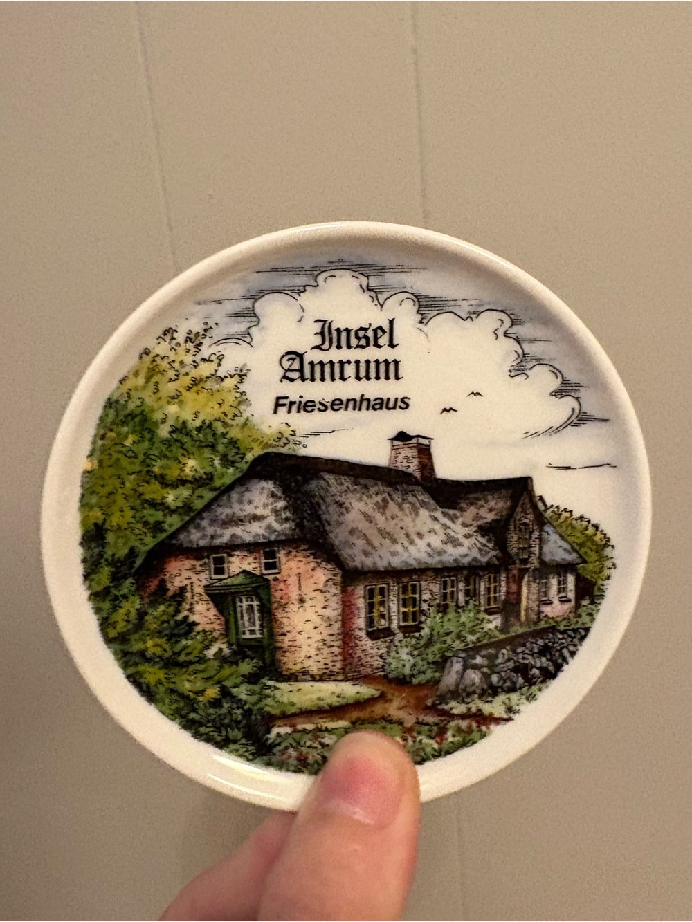 Butter Pat Size Trinket Dish German